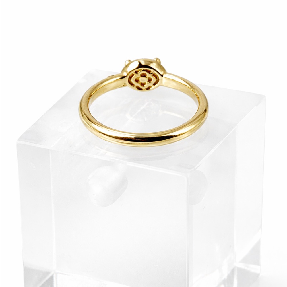 Kendra Scott Henley Pearl Band Ring in a Pearl/Gold Size 7 - Picture 5 of 5